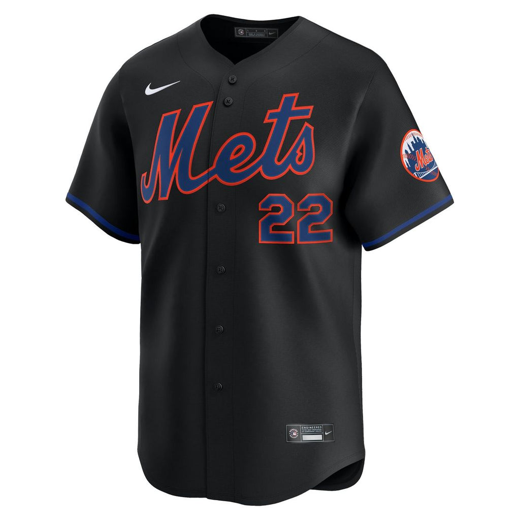 New York Mets Juan Soto Nike Road Limited Jersey - Gray