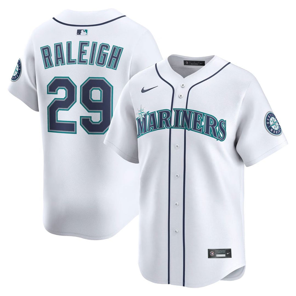 Seattle Mariners Cal Raleigh Nike Alternate Limited Jersey - Teal