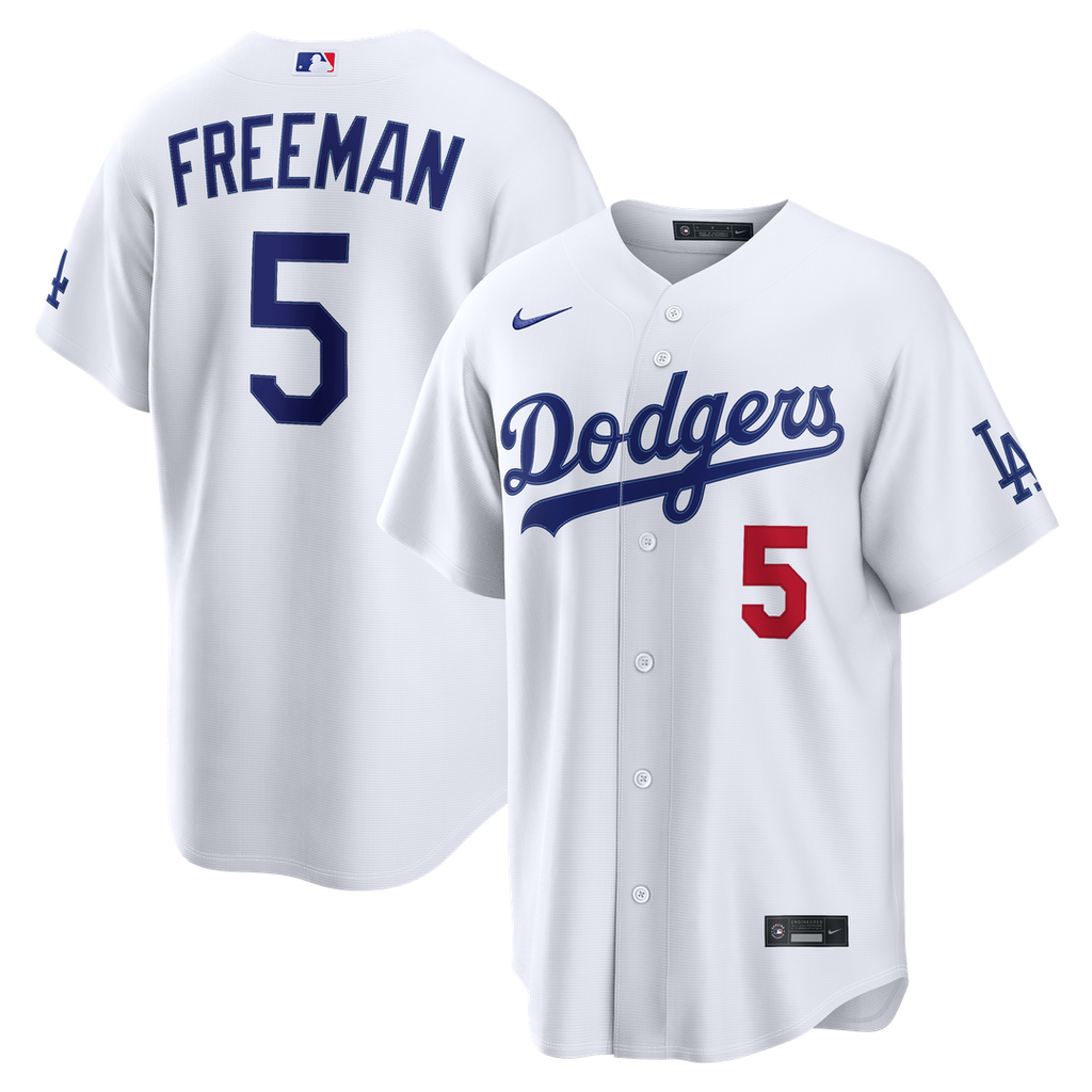 Los Angeles Dodgers Freddie Freeman Nike Alternate Stadium Jersey - Royal