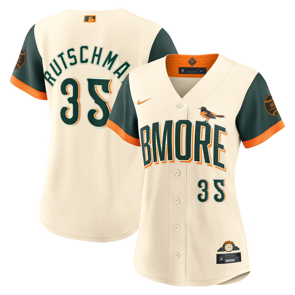 Baltimore Orioles Adley Rutschman Nike Women's 2026 City Connect Stadium Jersey - Cream