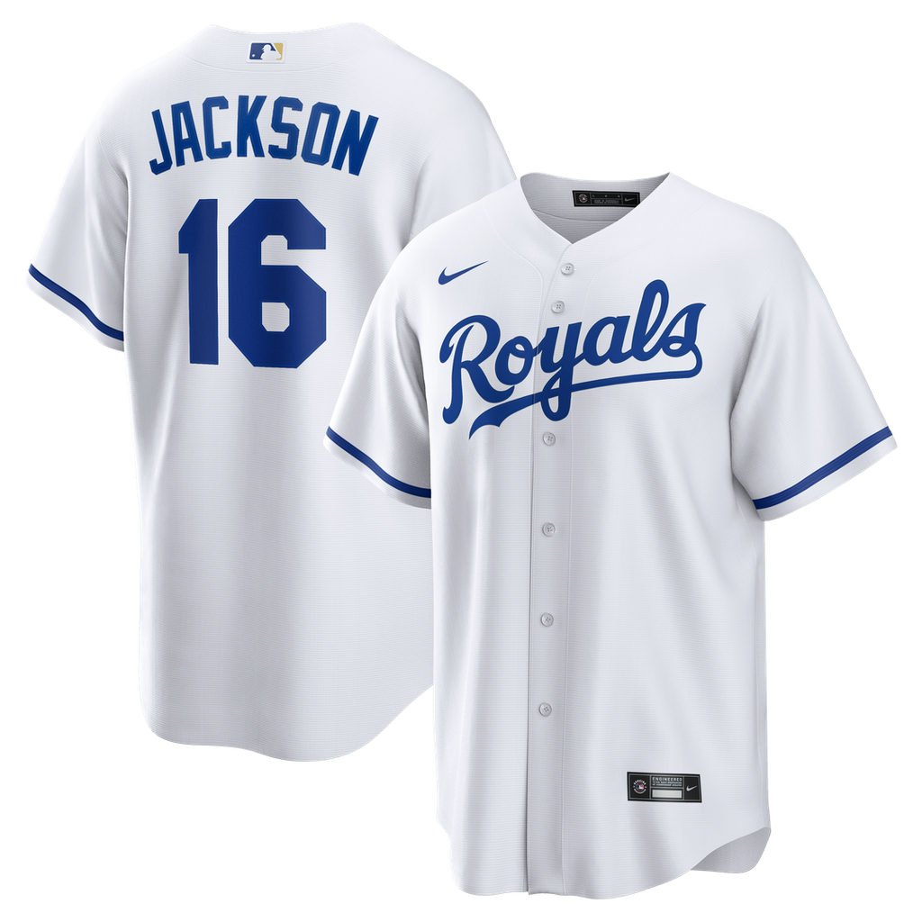 Kansas City Royals Bo Jackson Nike Home Retired Replica Jersey - White