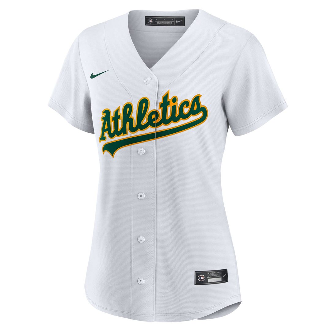 Athletics Nick Kurtz Nike Women's Home Replica Jersey - White