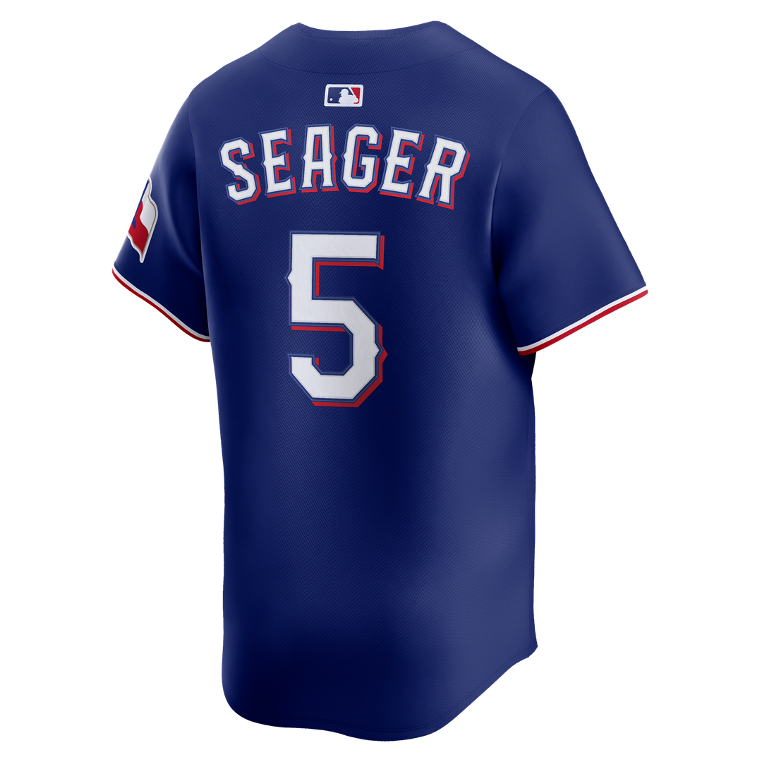 Texas Rangers Corey Seager Nike Alternate 2 Limited Jersey - Royal