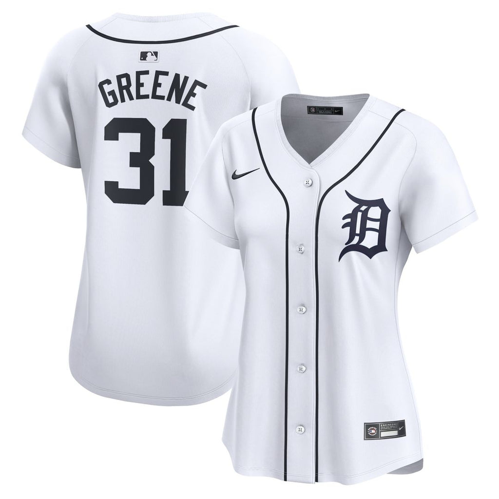 Detroit Tigers Riley Greene Nike Women's Home Limited Jersey - White