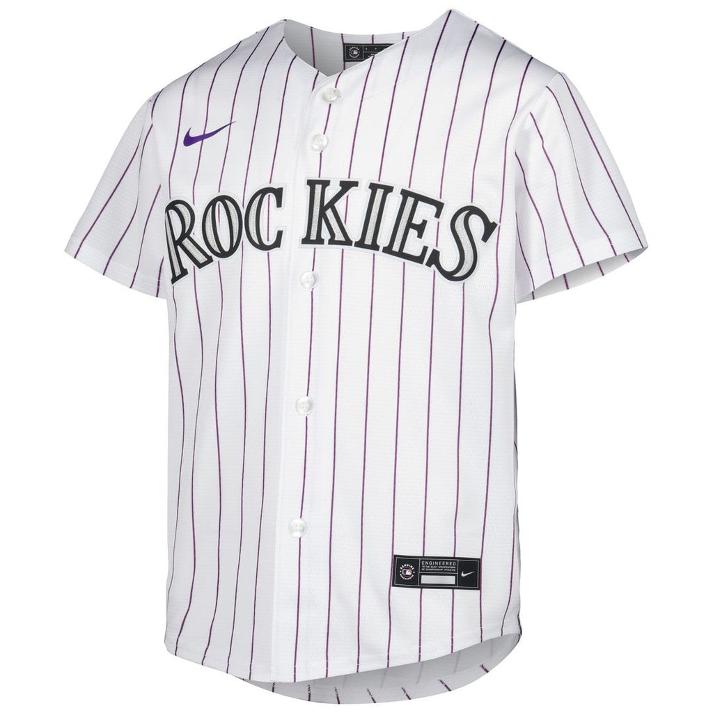 Colorado Rockies Kris Bryant Nike Youth Alternate Replica Jersey - White