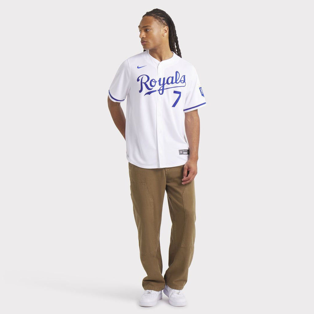 Kansas City Royals Bobby Witt Jr. Nike Home Limited Jersey - White