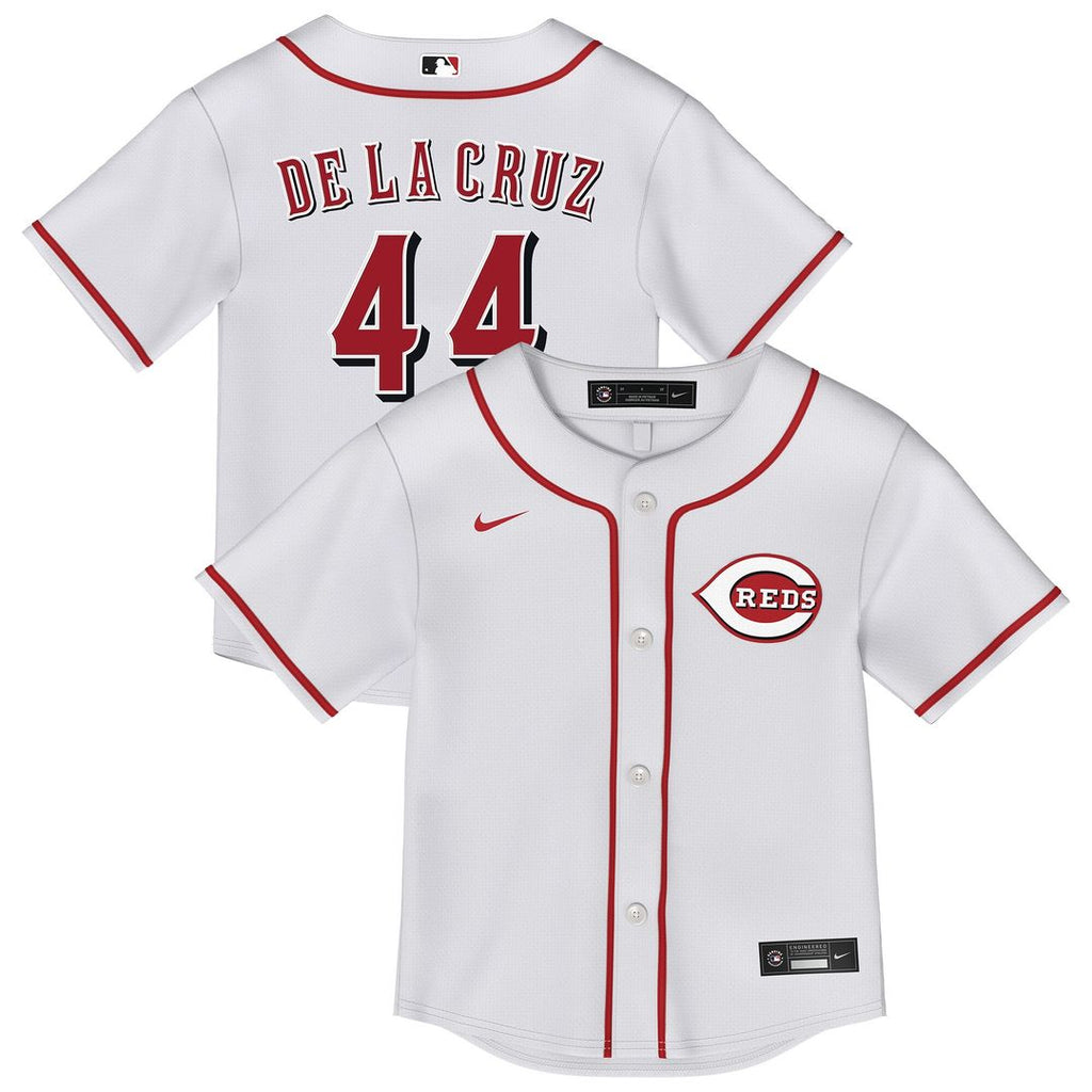 Cincinnati Reds Elly De La Cruz Nike Toddler Home Replica Jersey - White