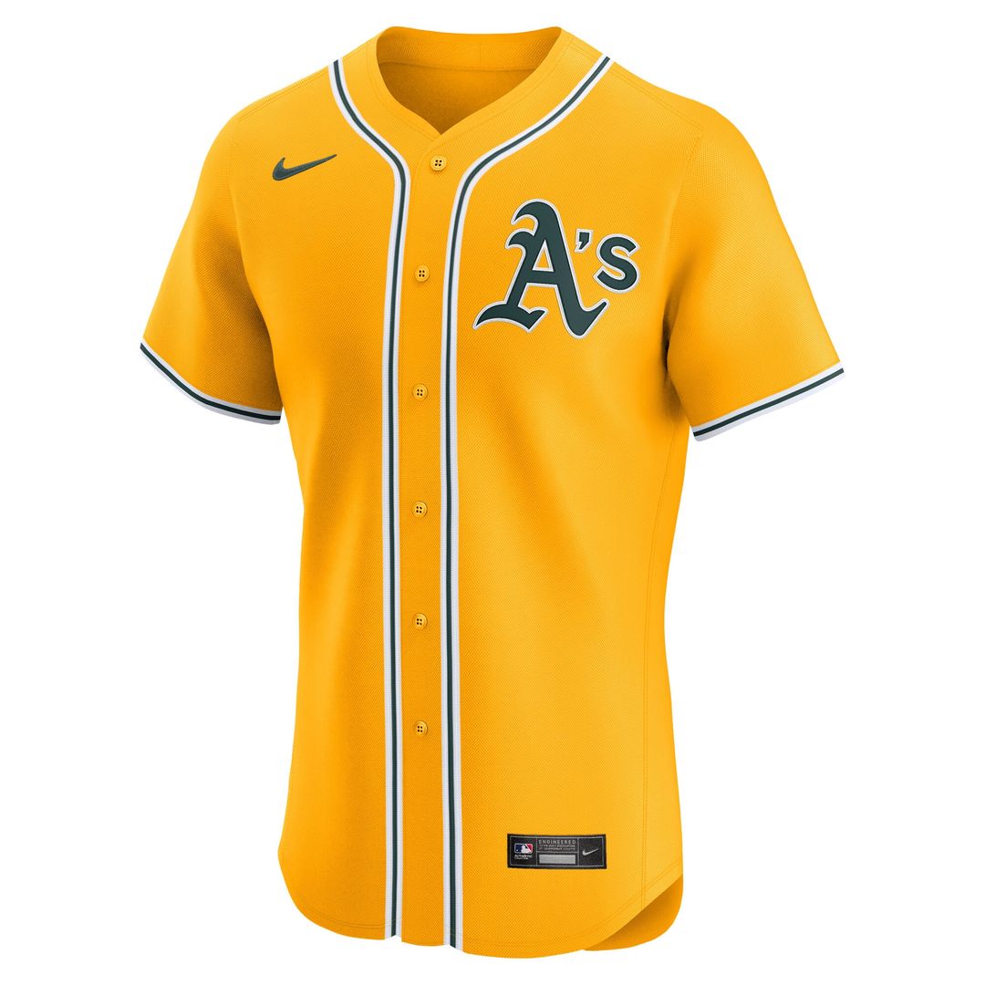 Athletics Nike Home Elite Jersey - White