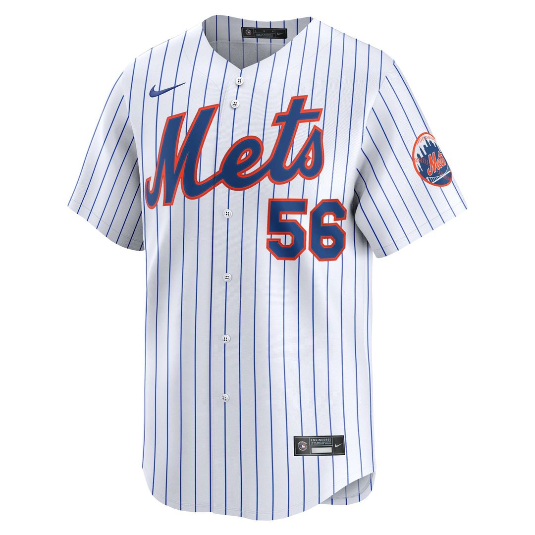 New York Mets Ryan Helsley Nike Home Limited Jersey - White