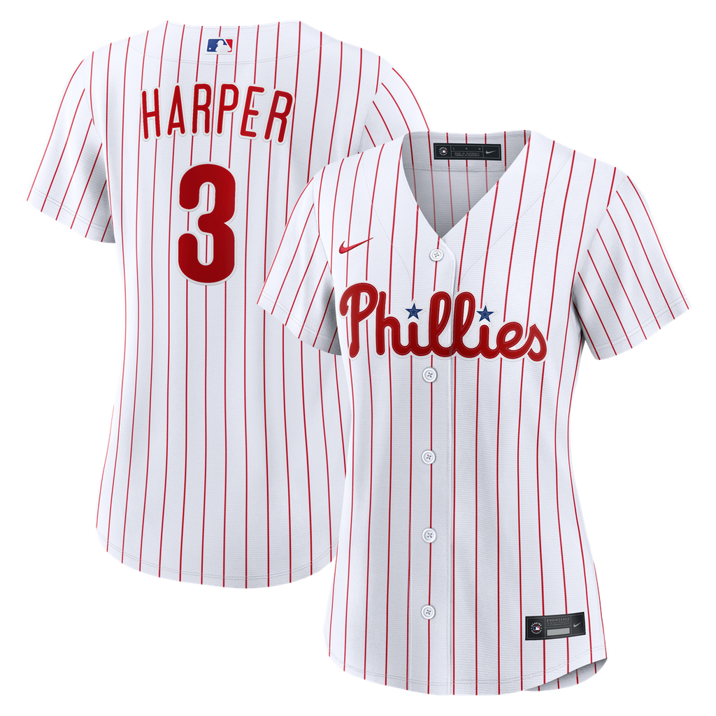 Philadelphia Phillies Bryce Harper Nike Women's Alternate Replica Jersey - Cream