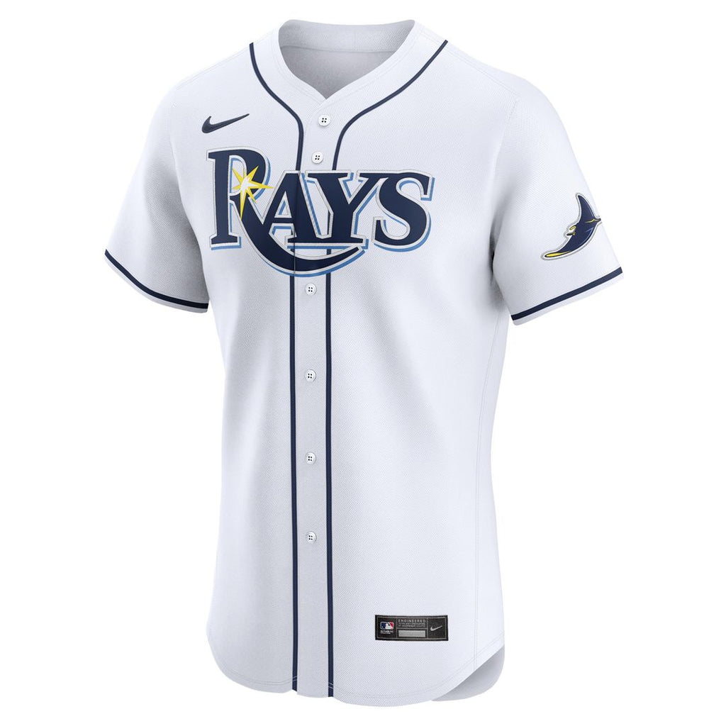 Tampa Bay Rays Yandy Diaz Nike Home Elite Jersey - White