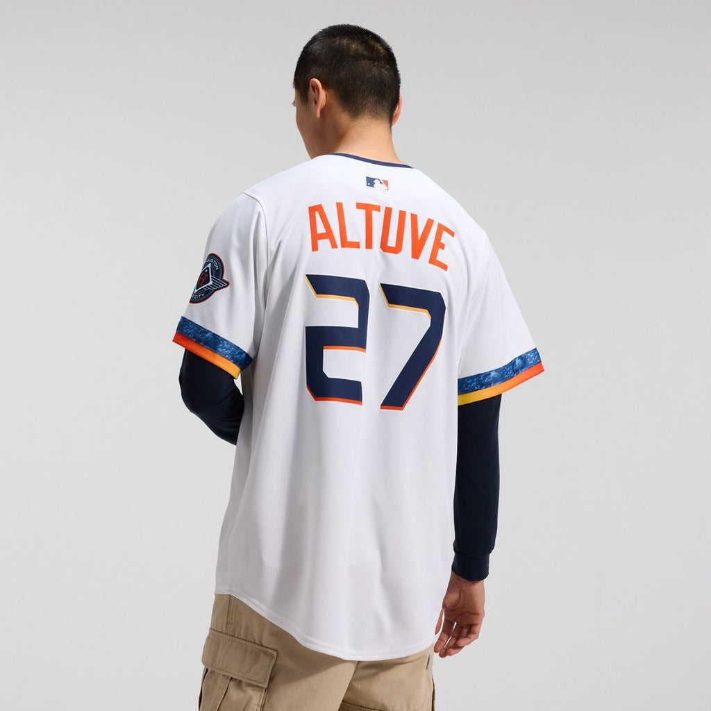 Houston Astros Jose Altuve Nike 2025 City Connect Limited Jersey - White