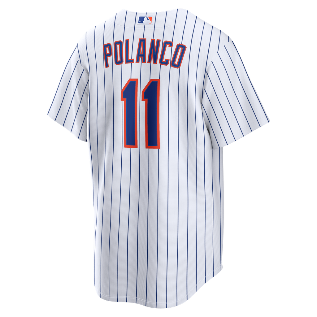 New York Mets Jorge Polanco Nike Home Replica Jersey - White