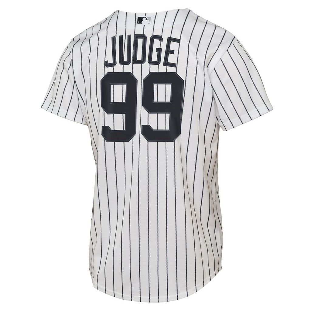 New York Yankees Aaron Judge Nike Youth Home Replica Jersey - White
