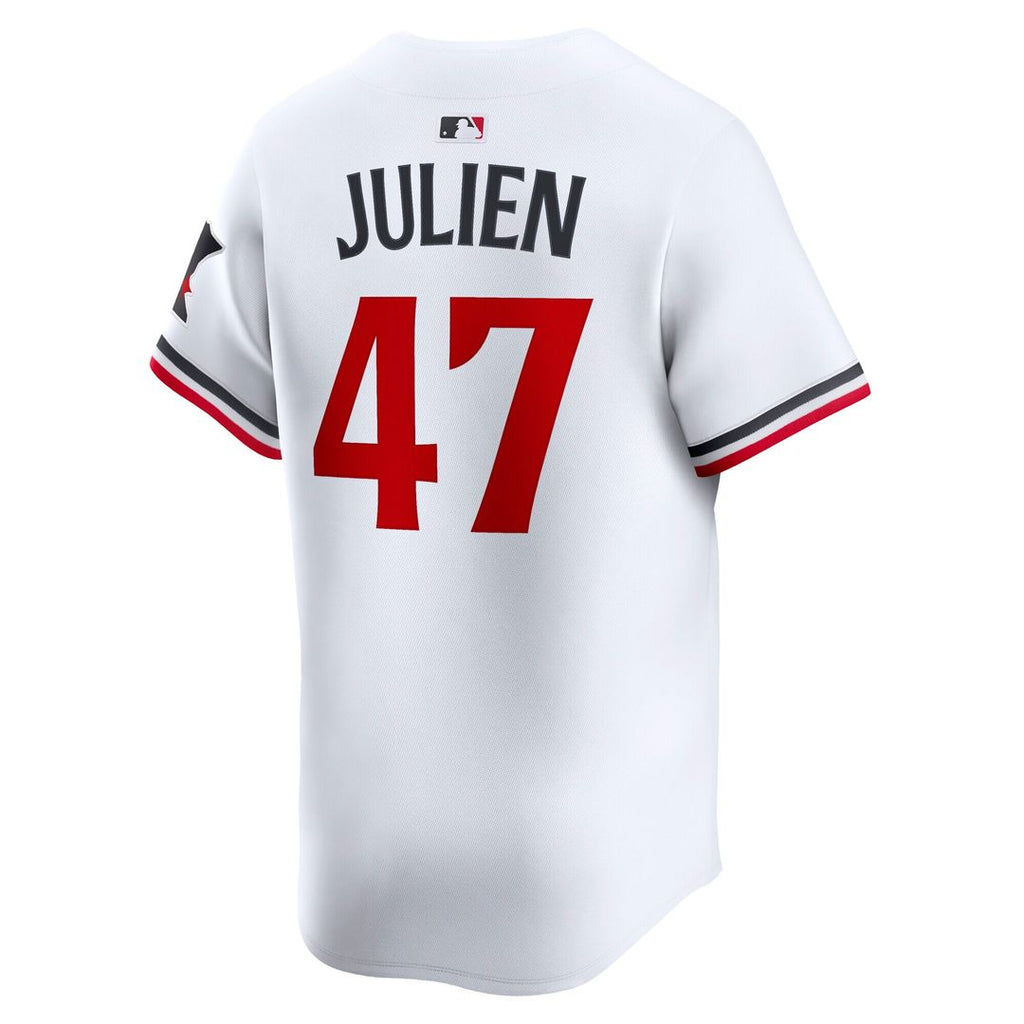 Minnesota Twins Edouard Julien Nike Home Limited Jersey - White