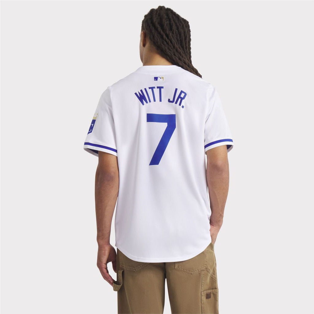 Kansas City Royals Bobby Witt Jr. Nike Home Limited Jersey - White
