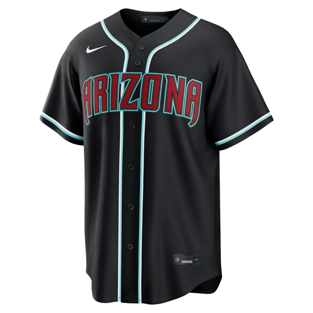 Arizona Diamondbacks Nike Fashion Replica Black Out Jersey