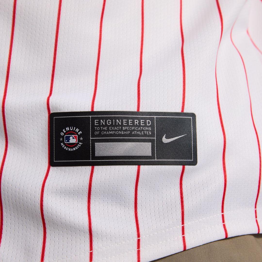 Philadelphia Phillies J.T. Realmuto Nike Home Limited Jersey - White