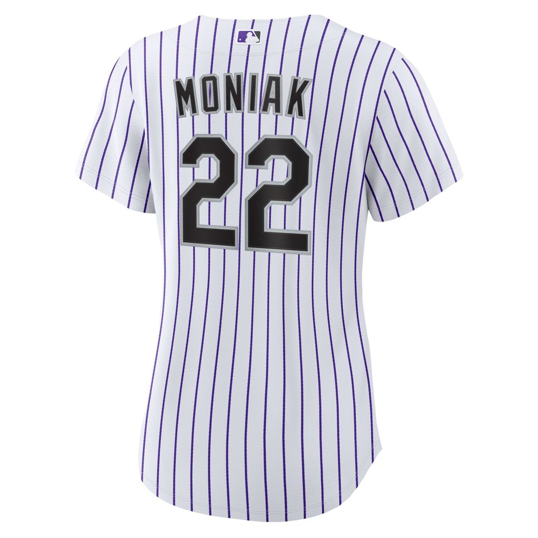 Colorado Rockies Mickey Moniak Nike Women's Home Replica Jersey - White