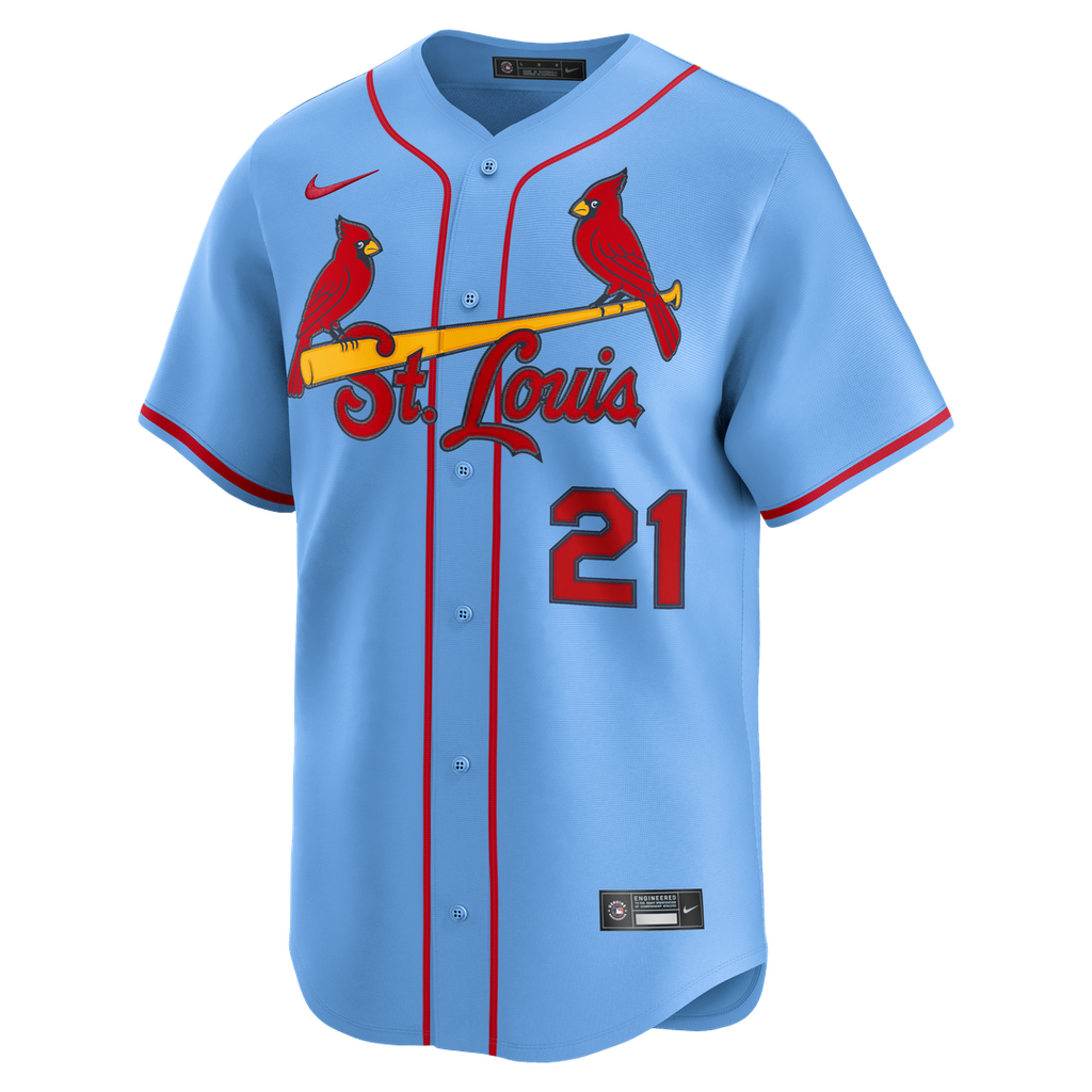 St. Louis Cardinals Lars Nootbaar Nike Home Limited Jersey - White