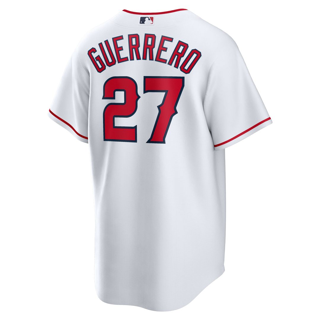 Los Angeles Angels Vladimir Guerrero Nike Home Retired Replica Jersey - White