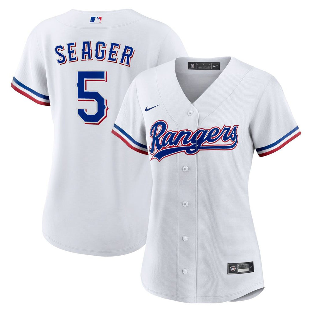 Texas Rangers Corey Seager Nike Women's Home Replica Jersey - White