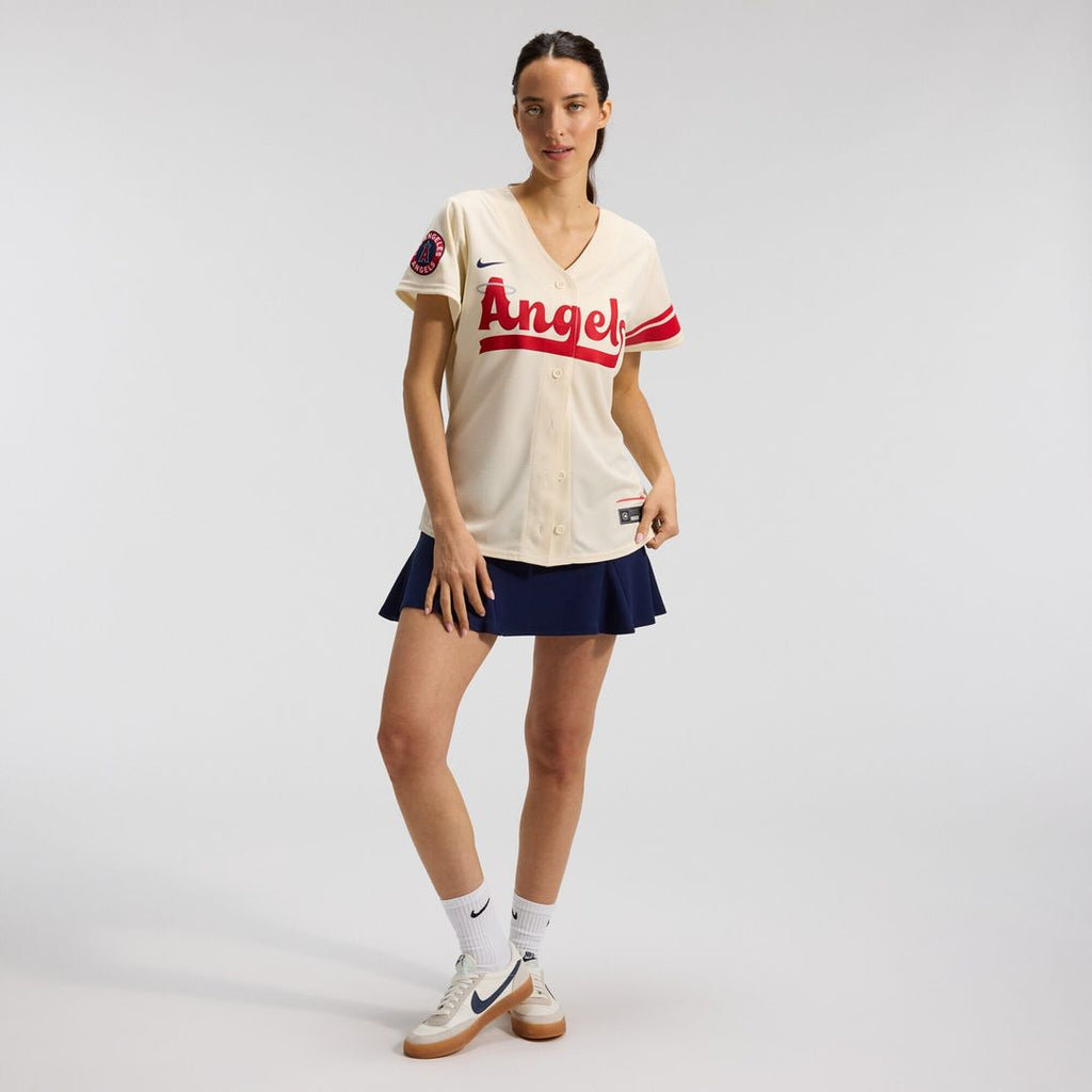 Los Angeles Angels Anthony Rendon Nike Women's City Connect Replica Jersey - Cream