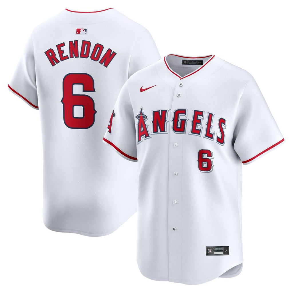 Los Angeles Angels Anthony Rendon Nike Home Limited Jersey - White