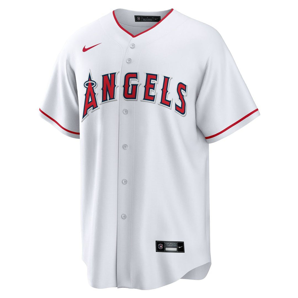 Los Angeles Angels Yusei Kikuchi Nike Home Replica Jersey - White