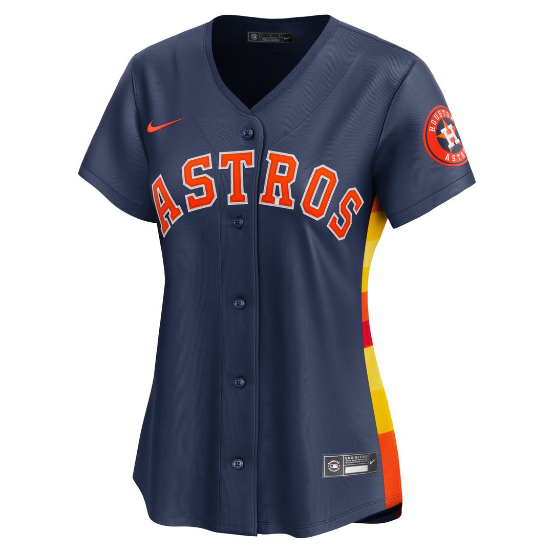 Houston Astros Jose Altuve Nike Women's Alternate Limited Jersey - Navy