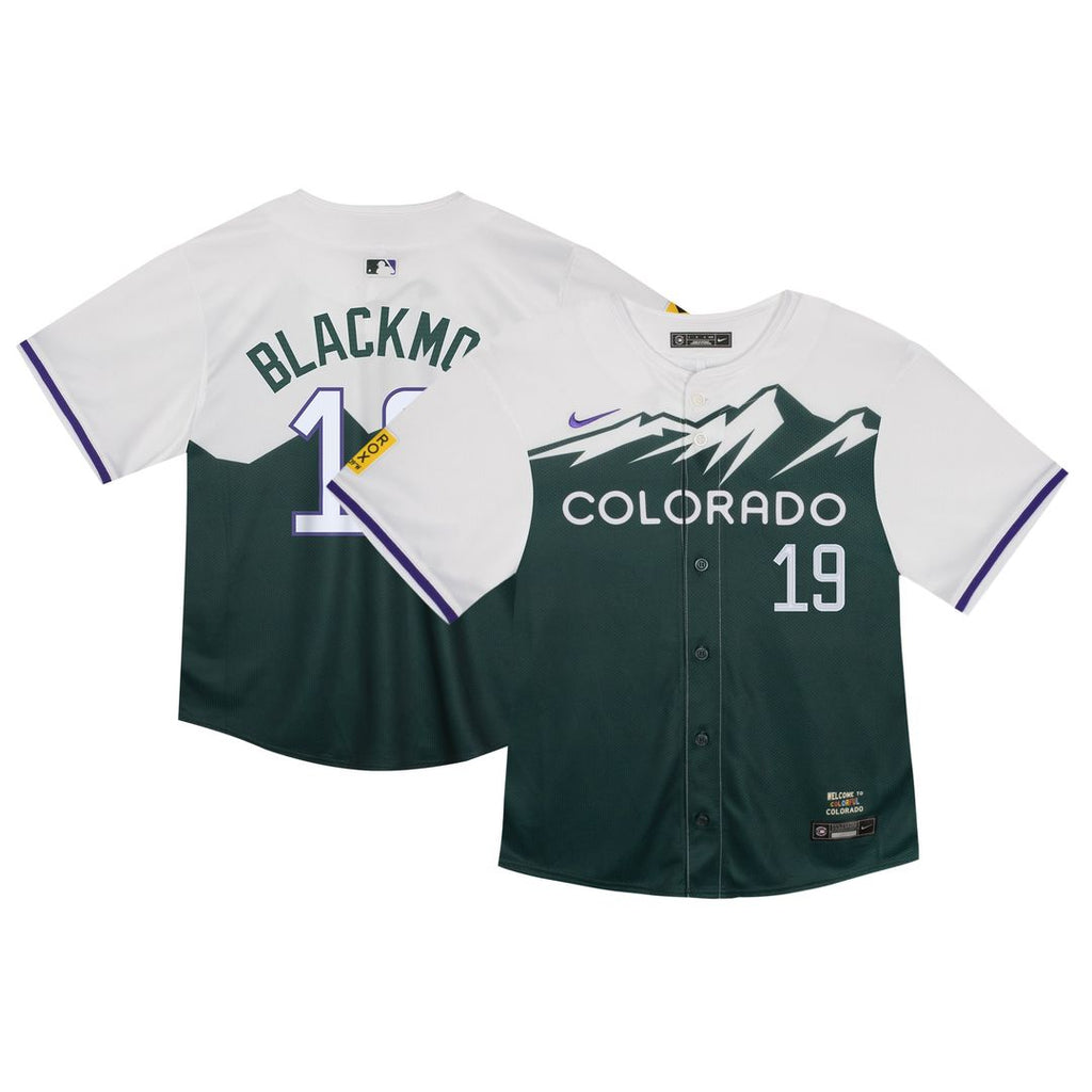 Colorado Rockies Charlie Blackmon Nike Toddler City Connect Limited Jersey - Green