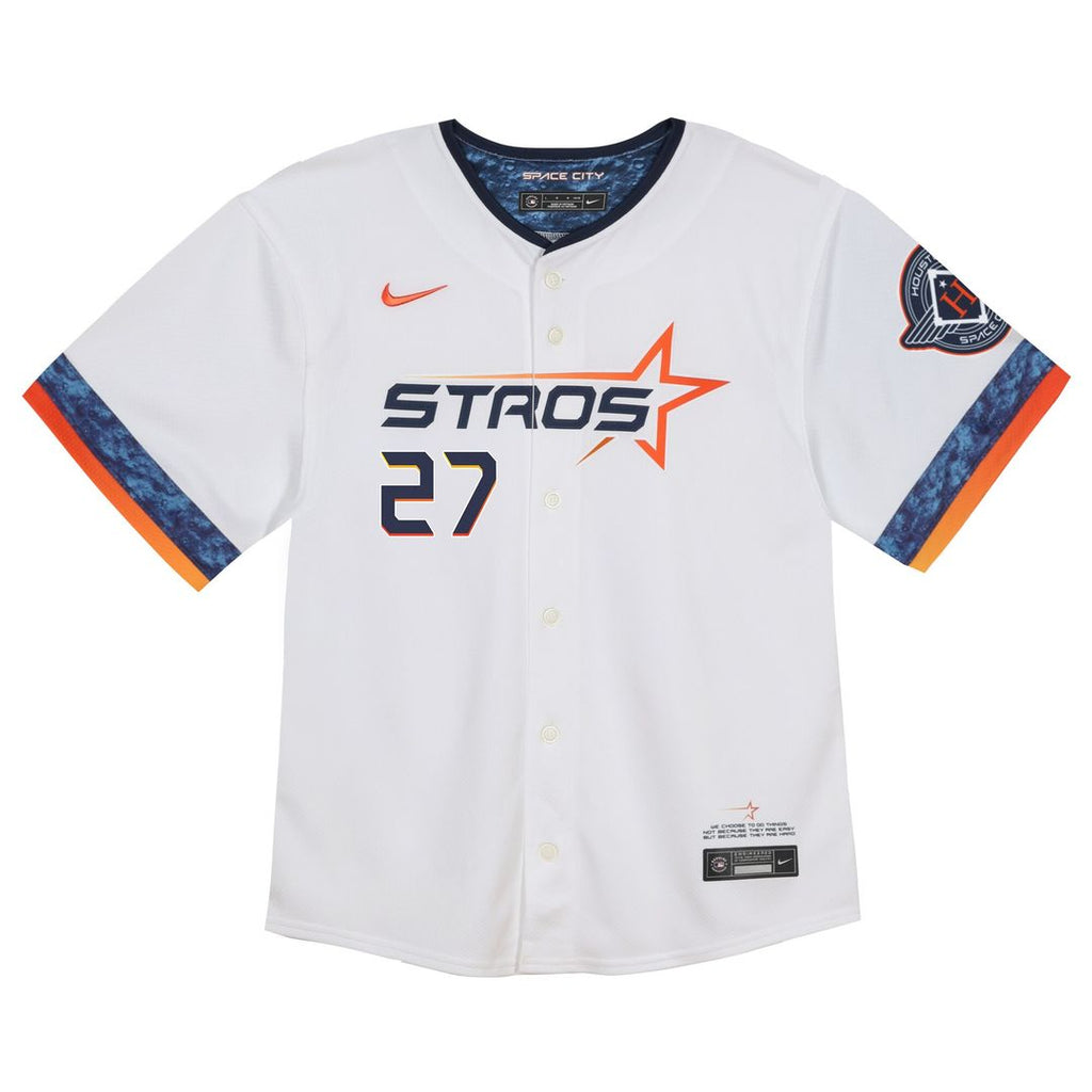 Houston Astros Jose Altuve Nike Infant 2025 City Connect Limited Jersey - White