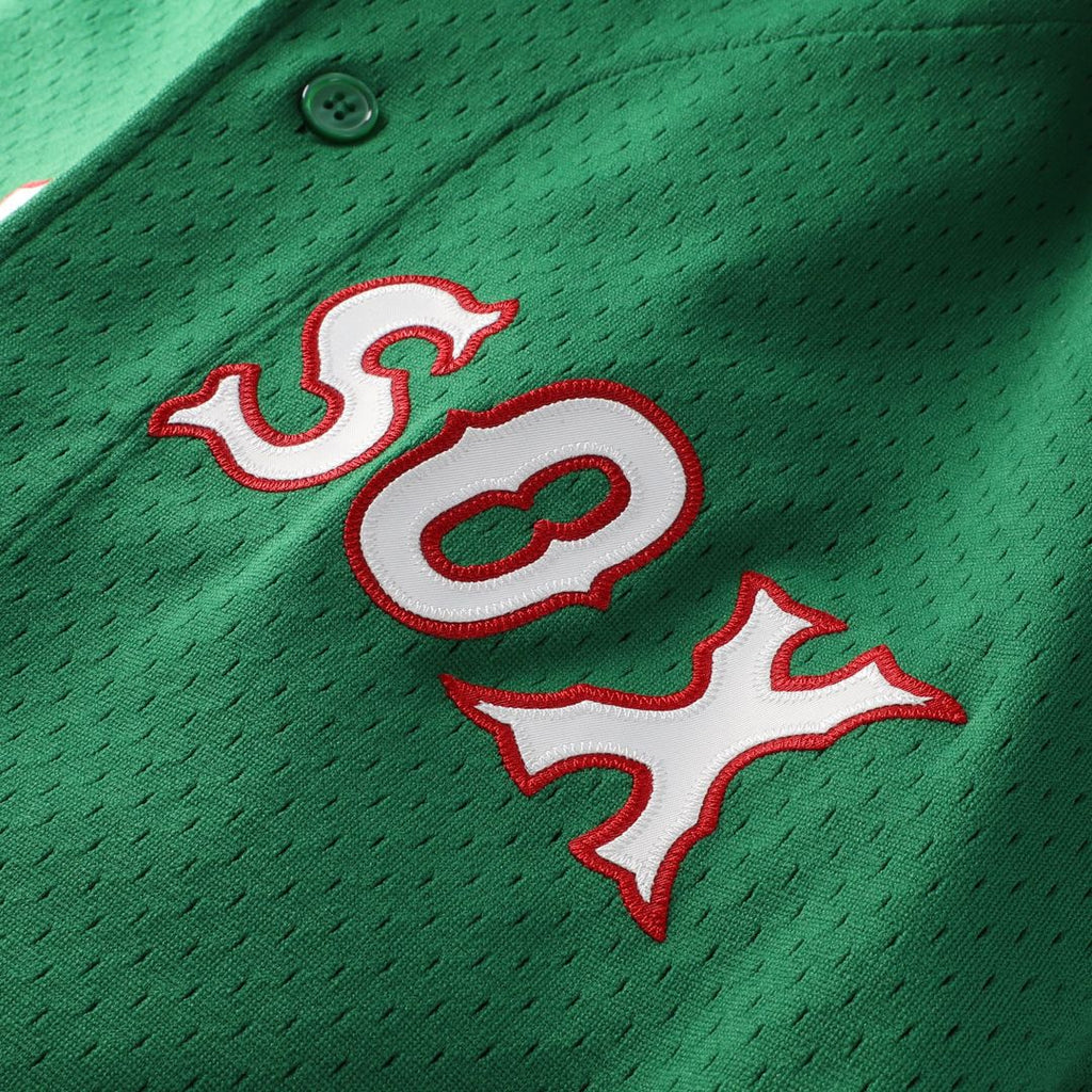 Boston Red Sox David Ortiz Mitchell & Ness Cooperstown Mesh Batting Practice Button-Up Jersey - Red