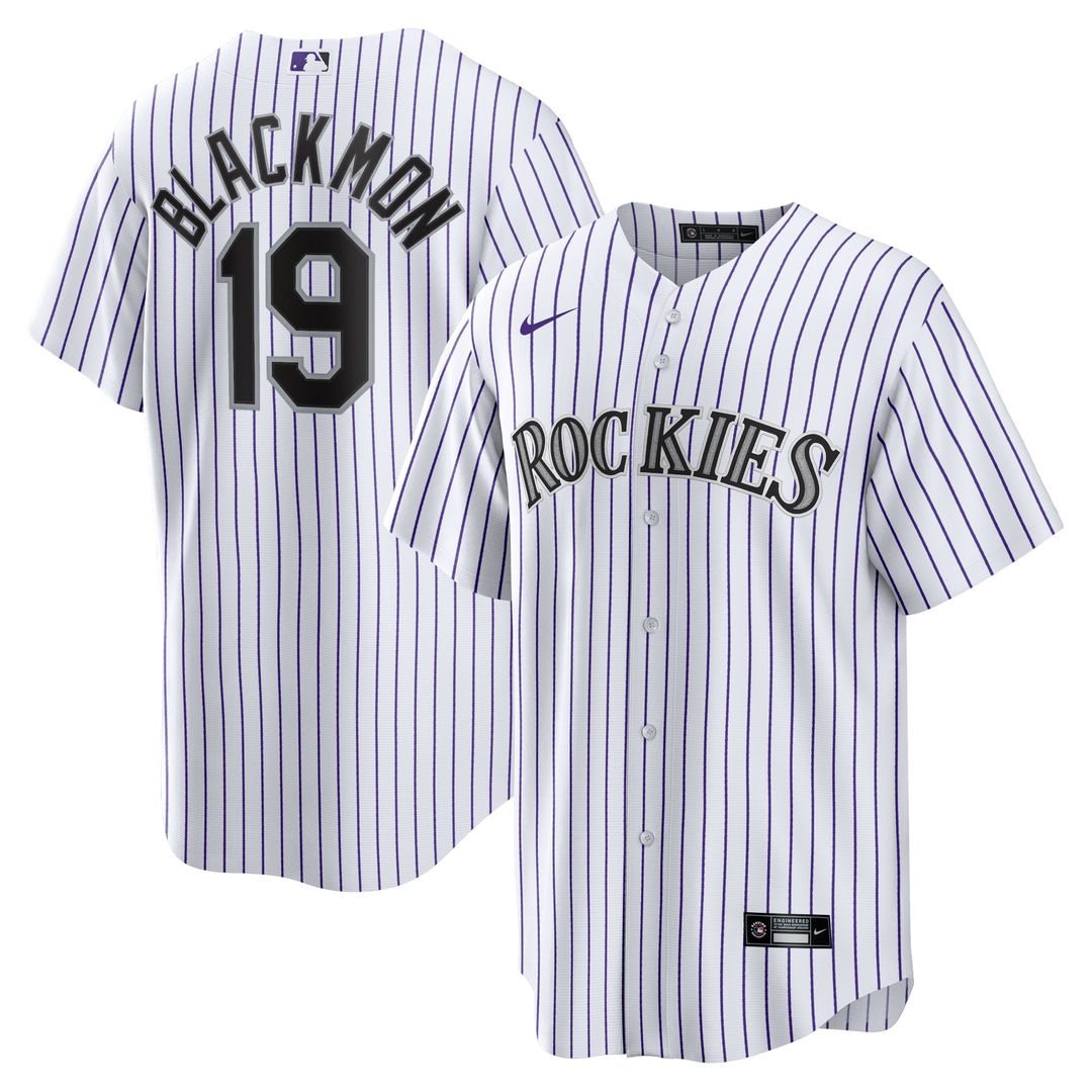 Colorado Rockies Charlie Blackmon Nike Alternate Replica Player Name Jersey - Purple