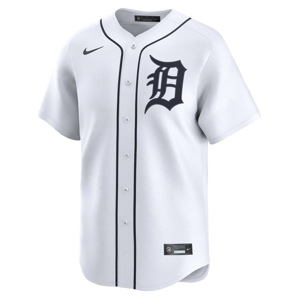 Detroit Tigers Riley Greene Nike Home Limited Jersey - White