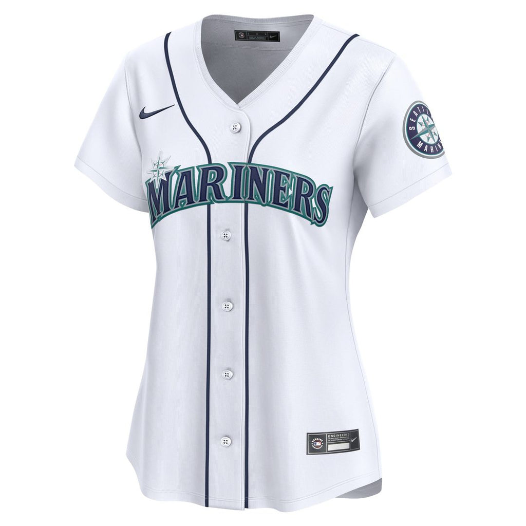 Seattle Mariners Julio Rodríguez Nike Women's Home Limited Jersey - White