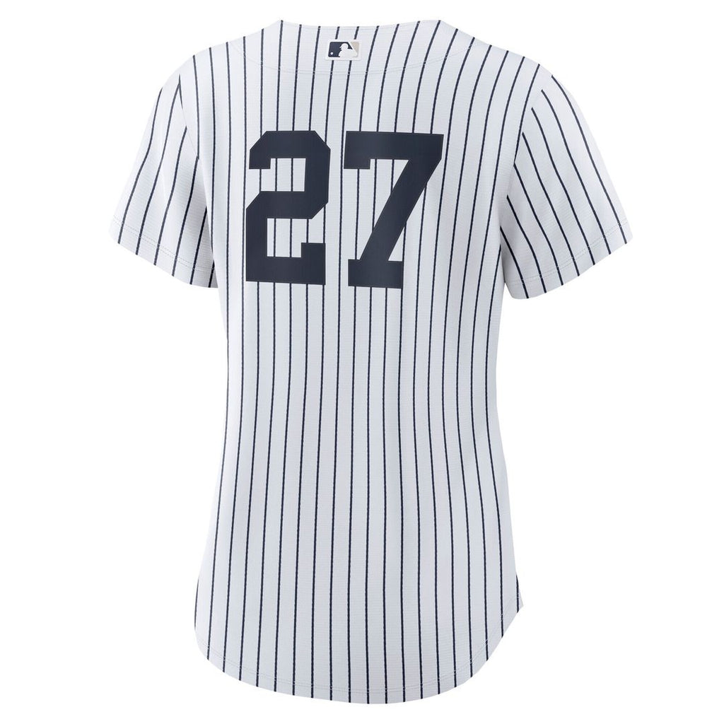 New York Yankees Giancarlo Stanton Nike Women's Home Replica Jersey - White