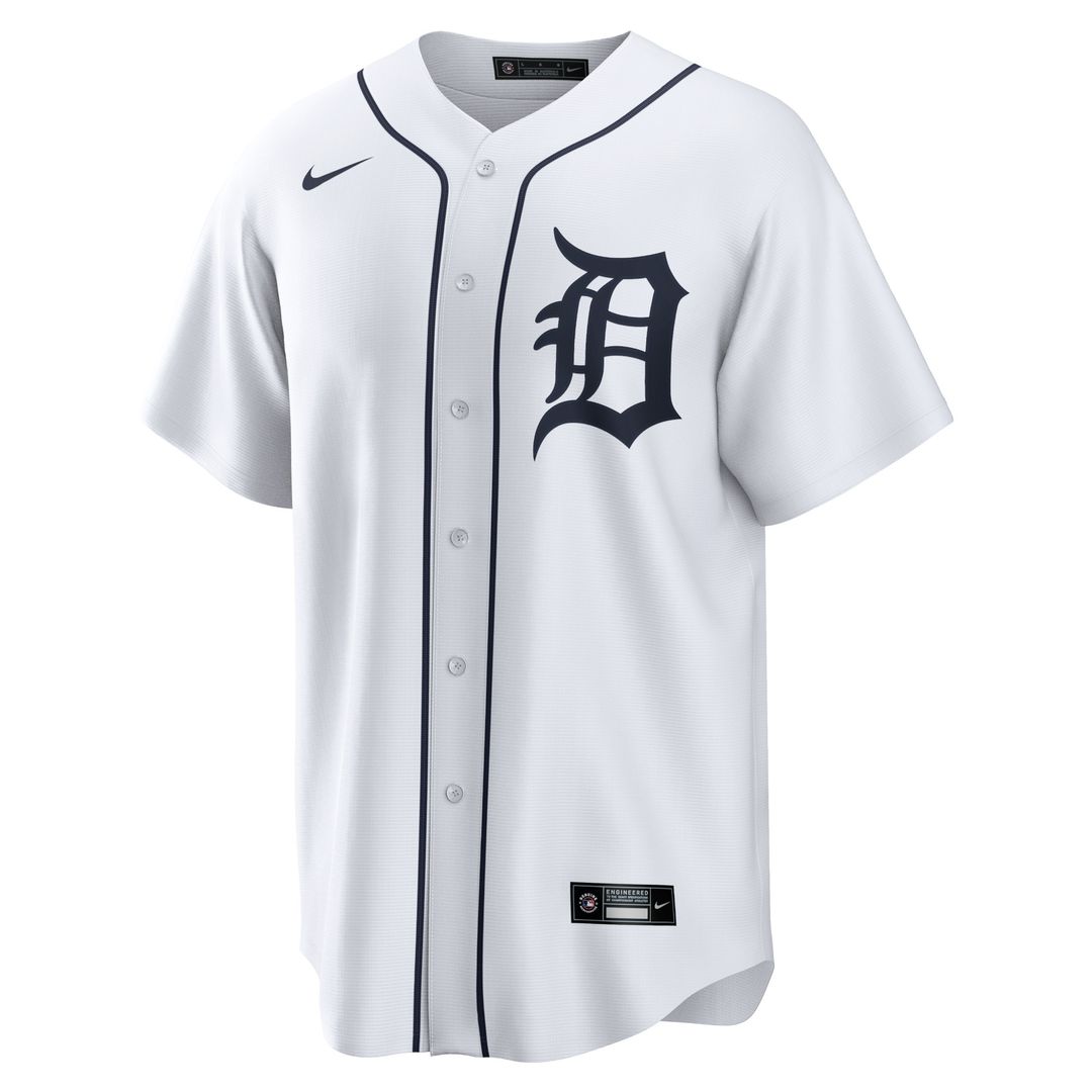 Detroit Tigers Riley Greene Nike Replica Jersey - White