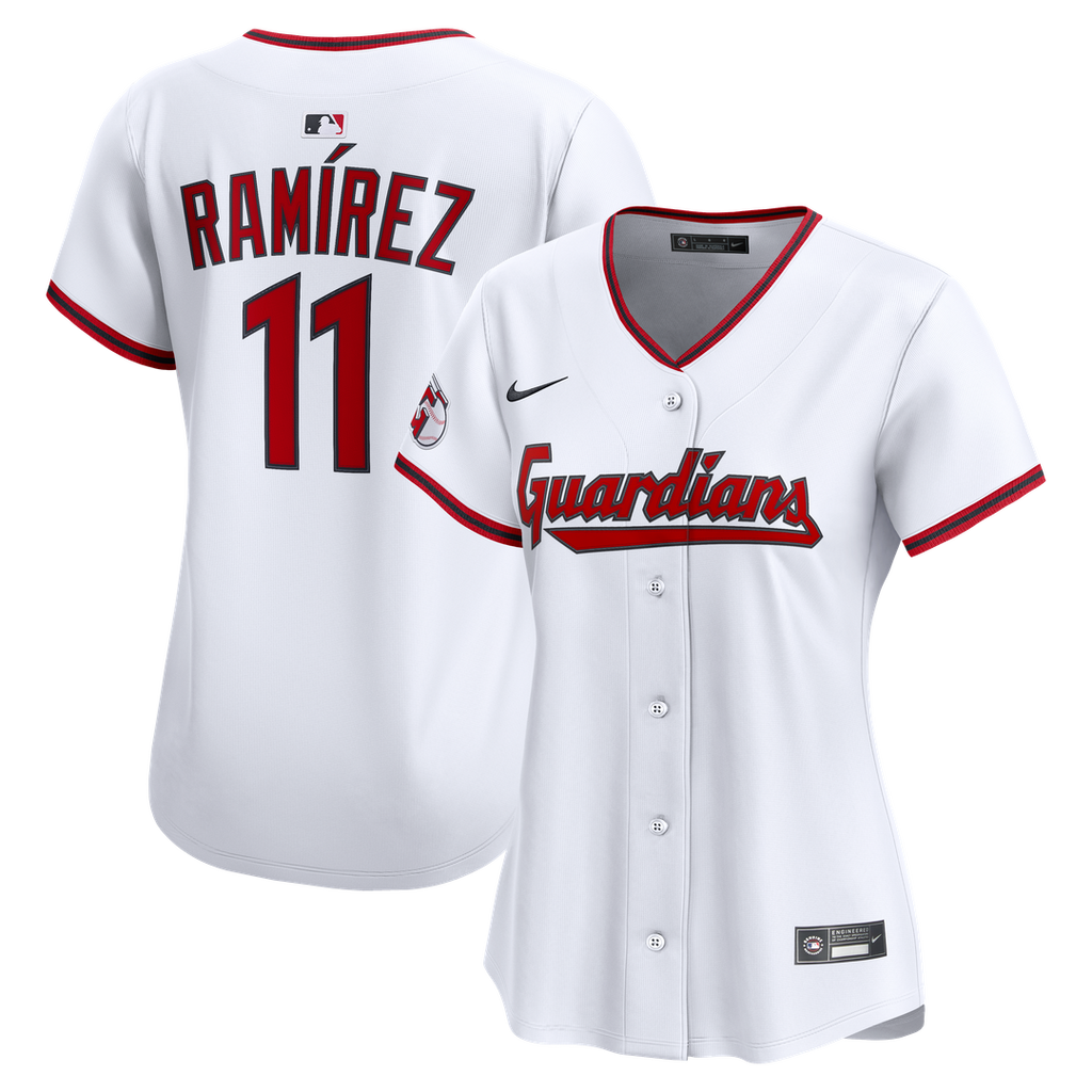 Cleveland Guardians José Ramírez Nike Women's Home Limited Jersey - White