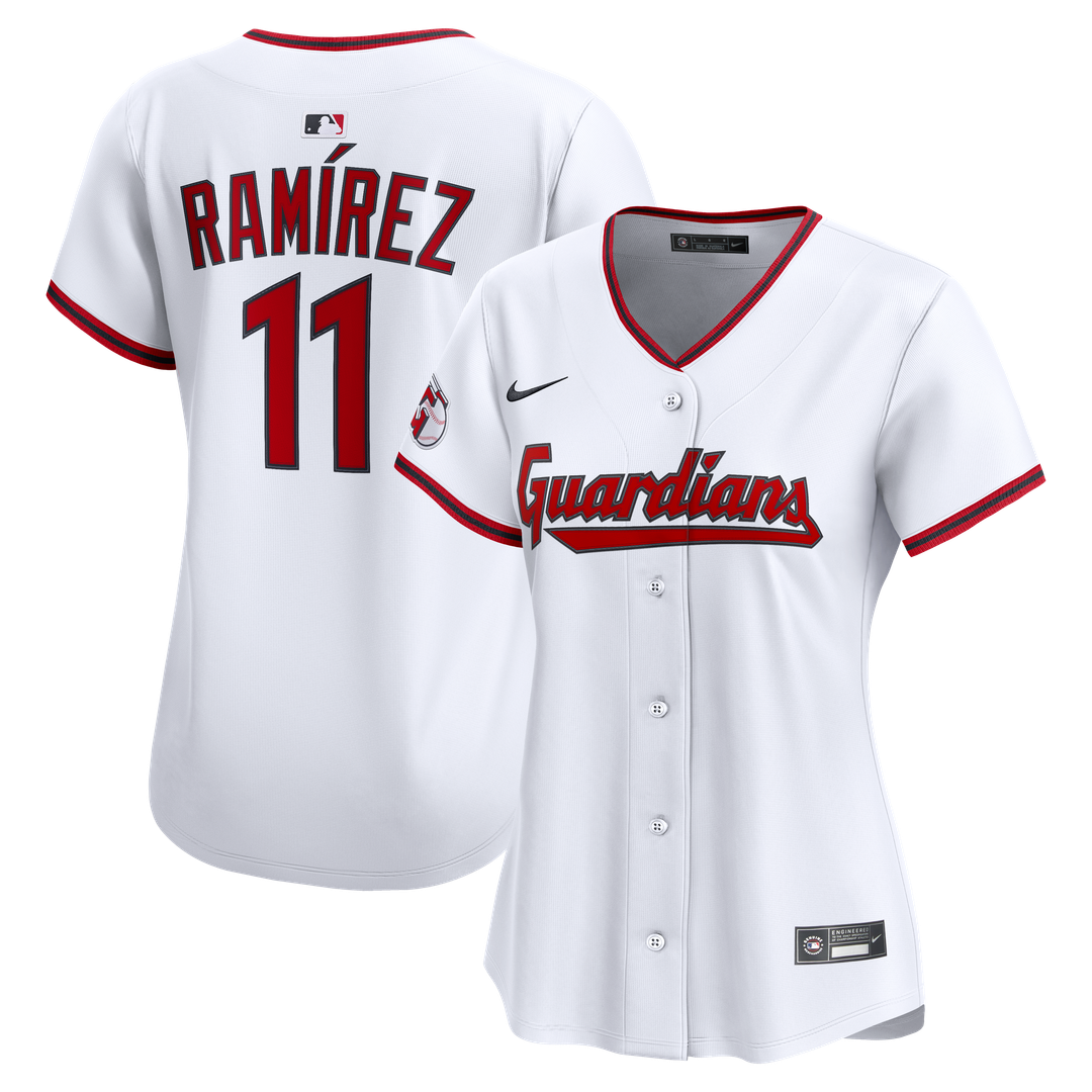 Cleveland Guardians José Ramírez Nike Women's Home Limited Jersey - White