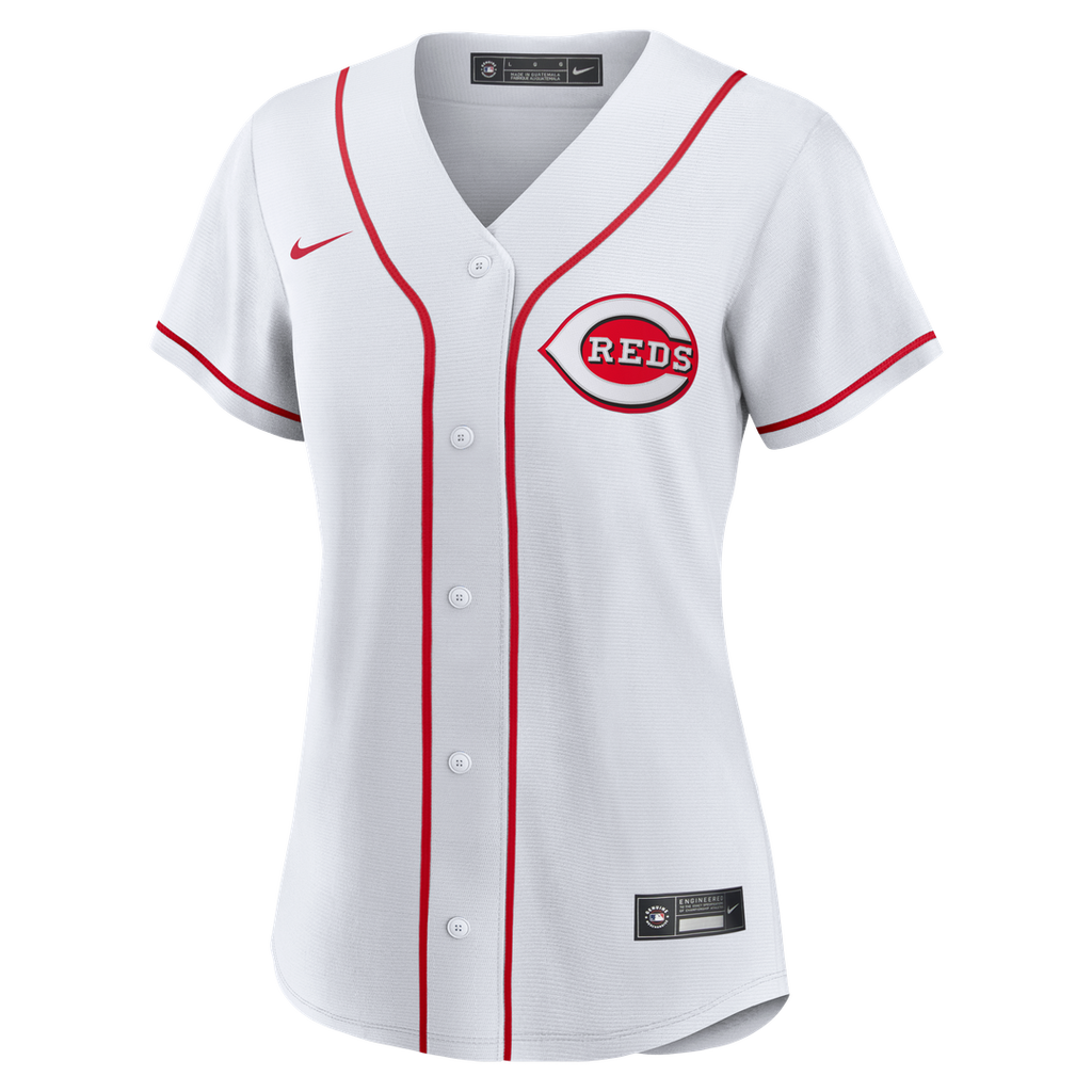 Cincinnati Reds Eugenio Suárez Nike Women's Home Replica Jersey - White