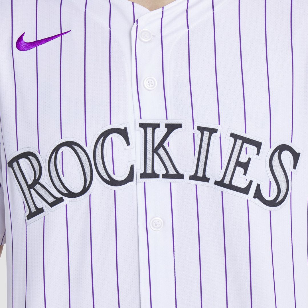 Colorado Rockies Nike Home Limited Jersey - White