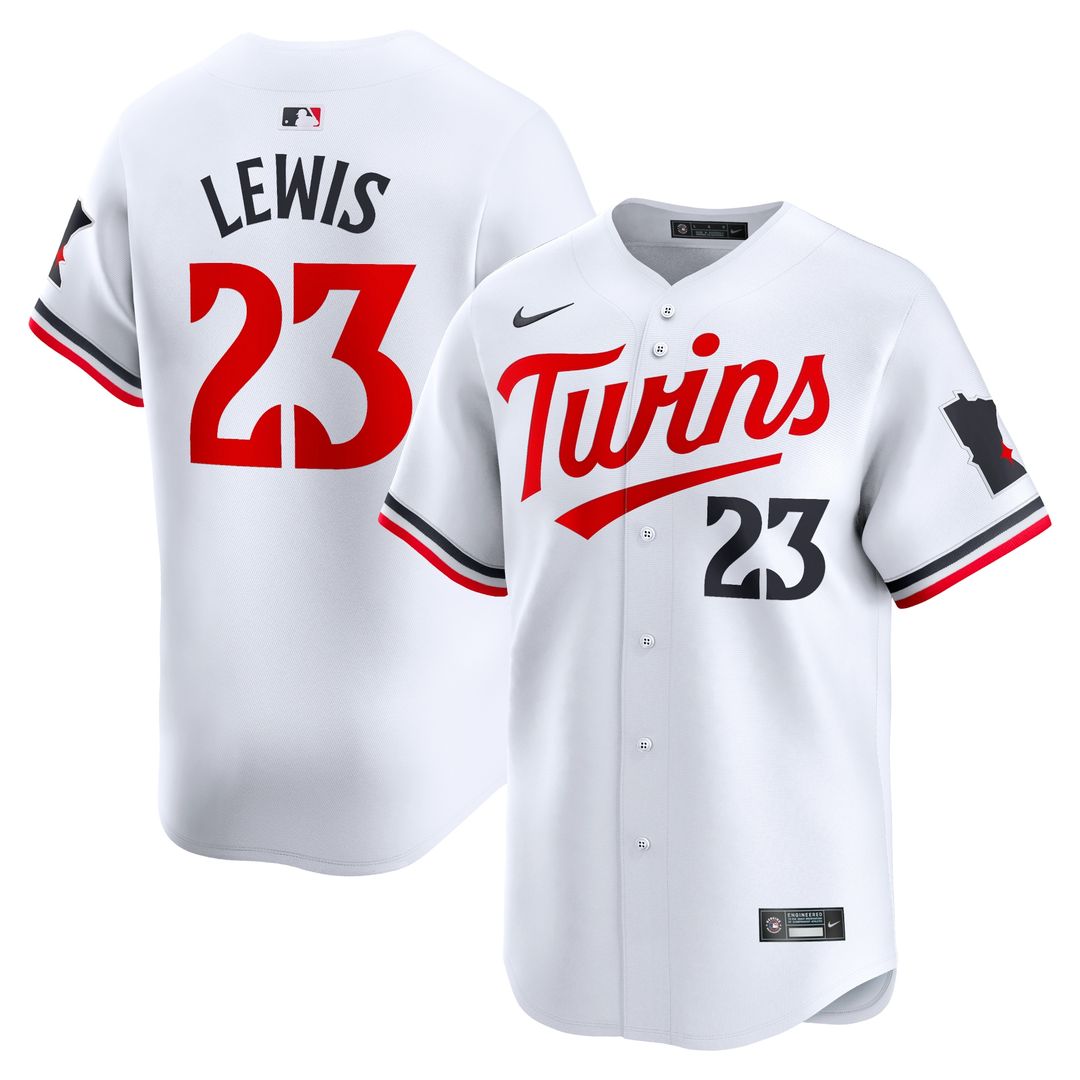 Minnesota Twins Royce Lewis Nike Home Limited Jersey - White