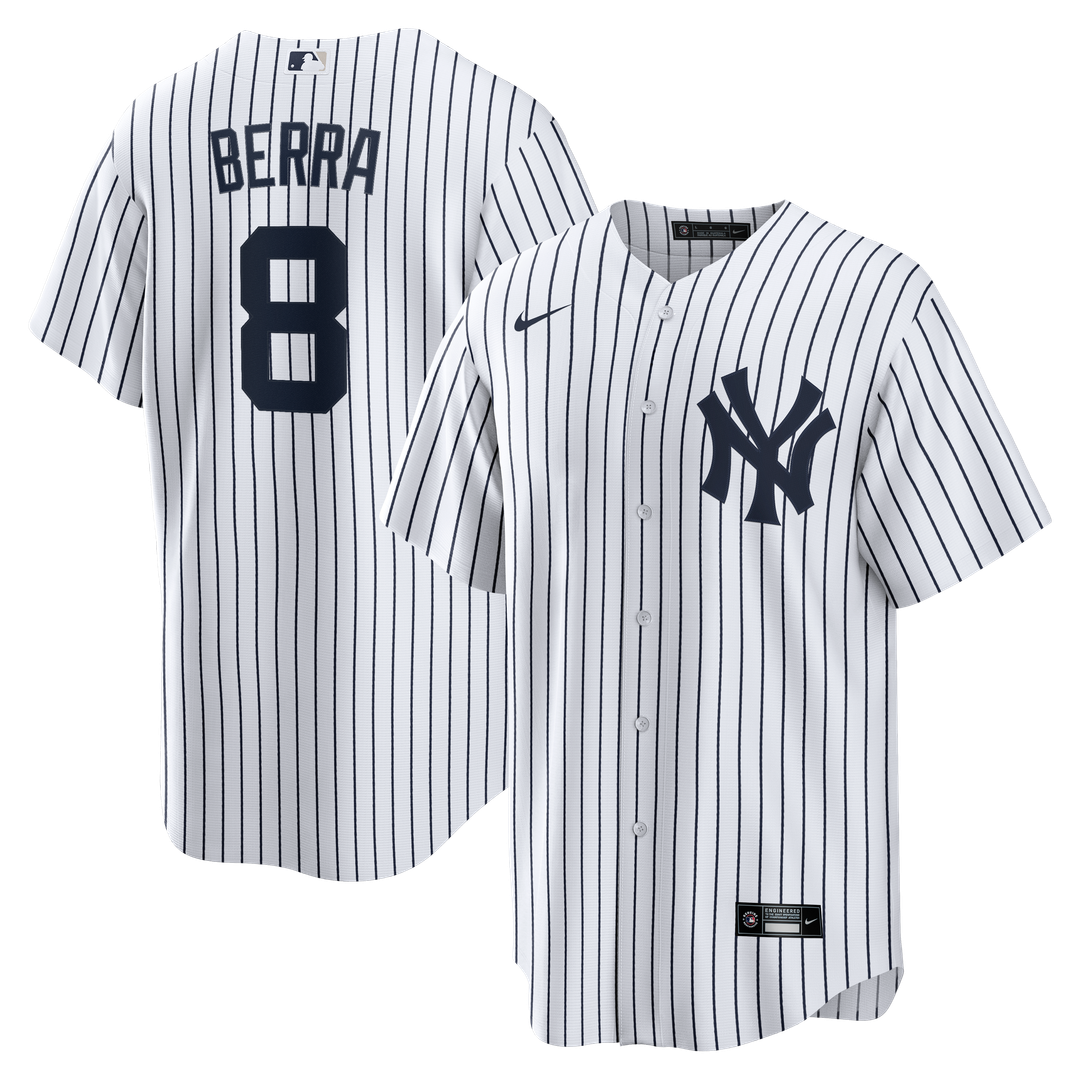 New York Yankees Yogi Berra Nike Home Retired Replica Jersey - White