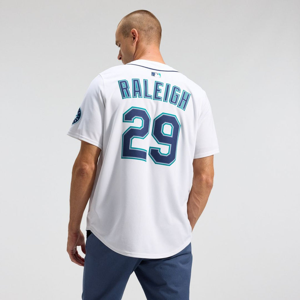 Seattle Mariners Cal Raleigh Nike Home Limited Jersey - White