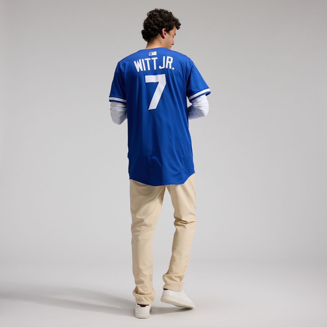 Kansas City Royals Bobby Witt Jr. Nike Alternate 2 Elite Jersey - Royal