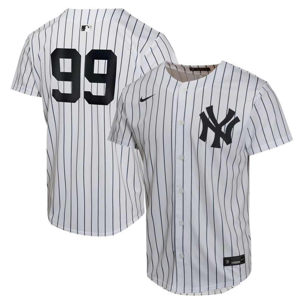 New York Yankees Aaron Judge Nike Youth Home Game Jersey - White