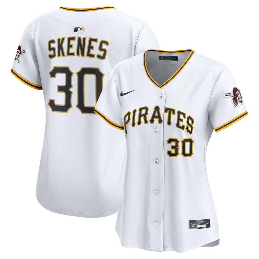 Pittsburgh Pirates Paul Skenes Nike Women's Home Limited Jersey - White
