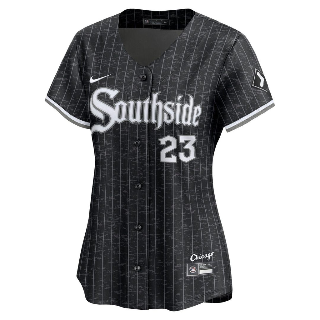 Chicago White Sox Andrew Benintendi Nike Women's 2025 City Connect Limited Jersey - Red/Black