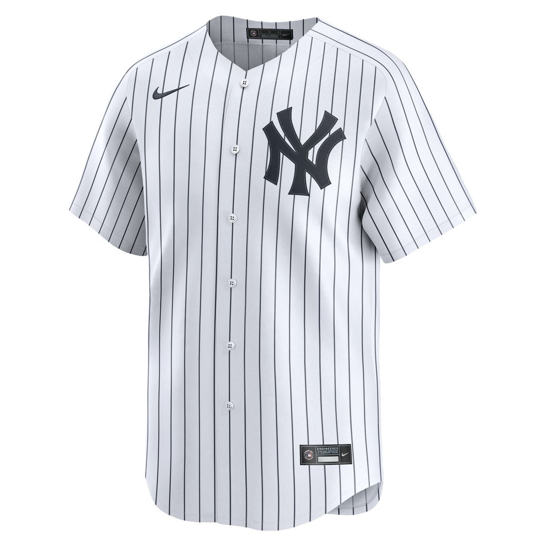 New York Yankees Mickey Mantle Nike Home Limited Jersey - White